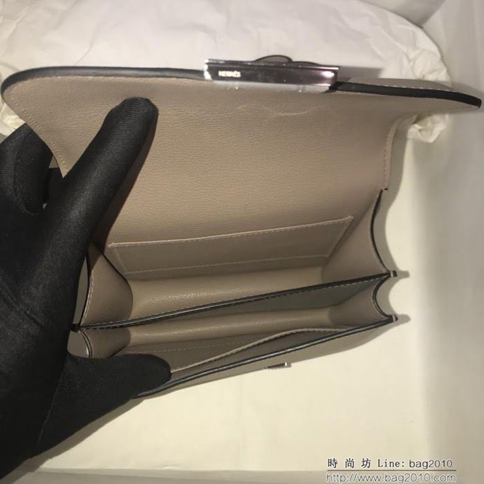 HERMES愛馬仕 Constance 空姐包 18cm 銀扣 原廠Epsom皮 原版五金 蜜蠟線縫製 單肩斜挎包  Ama1244